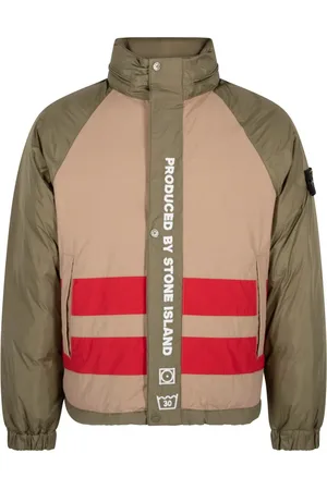 Supreme X Stone Island vändbar dunjacka