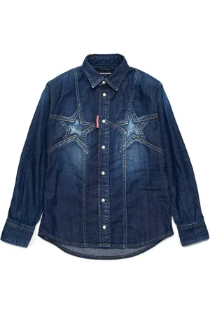 Dsquared2 Skjorta med stjärnapplikation
