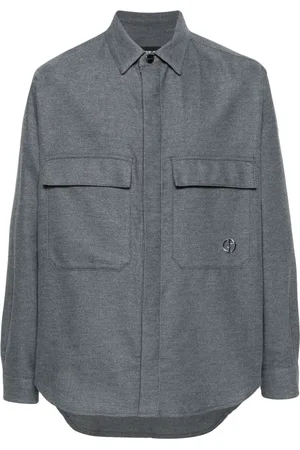 Giorgio Armani överskjorta i flanell