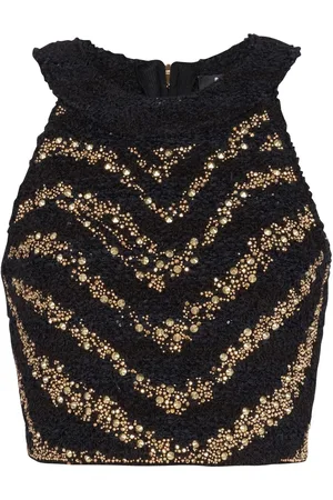 Balmain Stickad topp