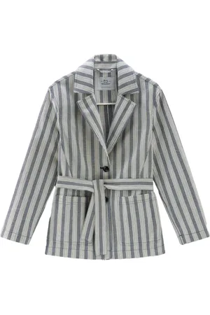 Woolrich Randig skjorta med bälte