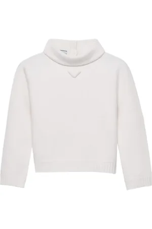 Prada Tröja med präglad logotyp