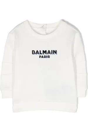 Balmain Sweatshirt med logotyp