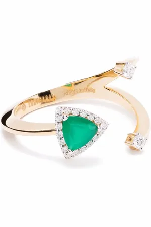 ANAPSARA Micro Cosmos diamantring i 18K gult guld