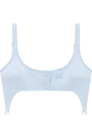 Courrèges Croptop med hängslen