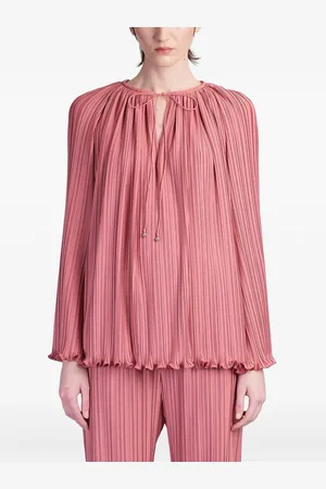 Lanvin Plisserad blus