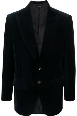 Tom Ford Enkelknäppt sammetsblazer