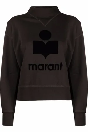 Marant Etoile Sweatshirt med logotyp