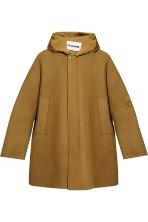 Jil Sander Cape med logotyp