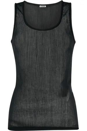 Jil Sander Halvskirt linne