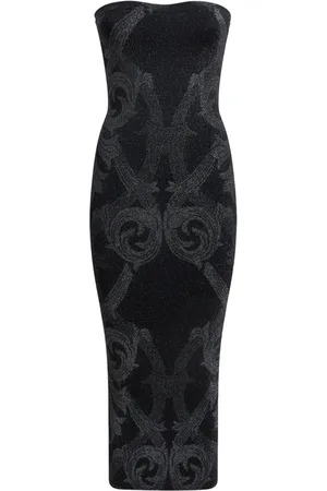 Etro X Wolford midiklänning i jacquard