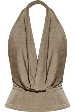 MISBHV Blus med draperad detalj