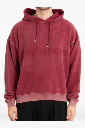 Dsquared2 Hoodie med logotyp