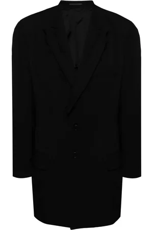 YOHJI YAMAMOTO Enkelknäppt ulljacka