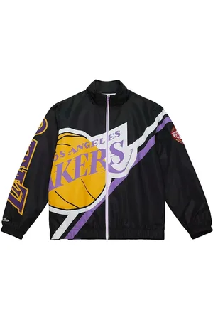Mitchell & Ness Los Angeles Lakers jacka med logotyp