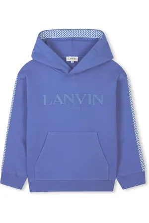 Lanvin Hoodie med broderad logotyp
