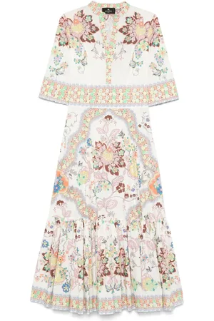 Etro Blommig maxiklänning