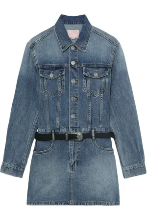 BAPY Kort jeansklänning