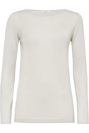 Brunello Cucinelli Stickad topp