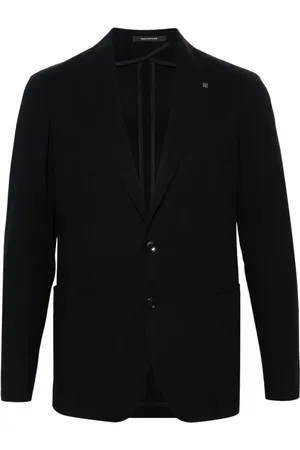 TAGLIATORE Enkelknäppt blazer med trubbigt slag