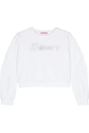 MISS BLUMARINE Tröja med logotyp