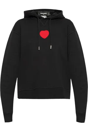 Dsquared2 Hoodie med hjärtmärke