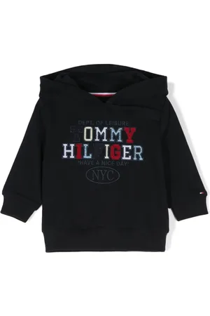 Tommy Hilfiger Hoodie med broderad logotyp