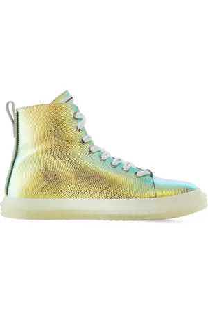 Giuseppe Zanotti Blabber skimrande sneakers med ödleeffekt