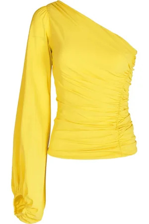 Silvia Tcherassi Oriana blus med rynkat livstycke