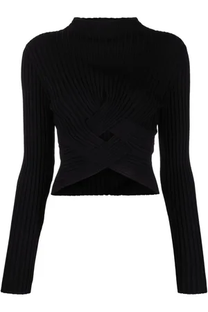 Stella McCartney Stickad tröja med utsnitt