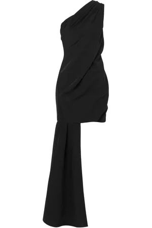 Moschino Draperad enaxlad klänning