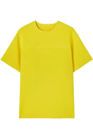 Jil Sander Topp med präglad logotyp