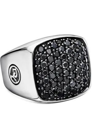 David Yurman Streamline diamantring i sterlingsilver (19 mm)