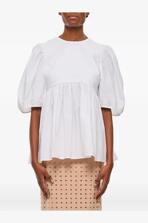 Cecilie Bahnsen Anisha blus i bomull