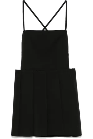 Low Classic Plisserad miniklänning