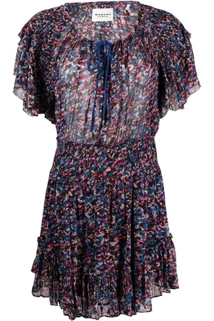 Marant Etoile Florise blommig maxiklänning