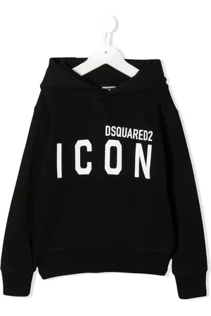 Dsquared2 Icon hoodie med logotyp