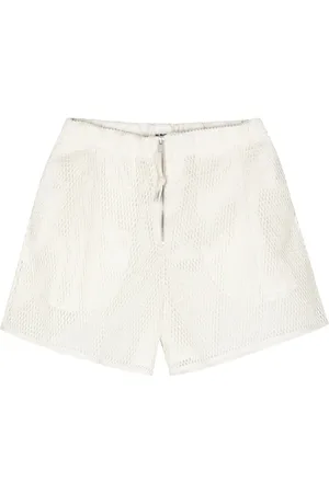 Jil Sander Shorts med meshmärke