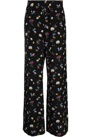 Stella McCartney Blommiga sidenbyxor