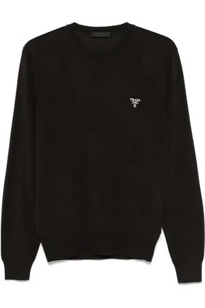 Prada Tröja med broderad logotyp
