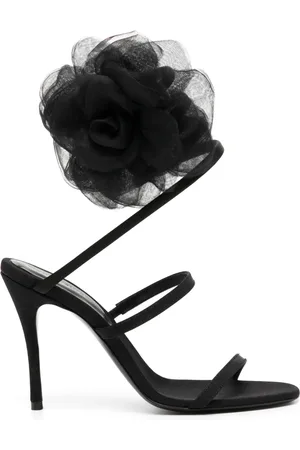 MAGDA BUTRYM Spiral sandaler med blomma