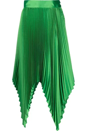 Styland Plisserad asymmetrisk kjol