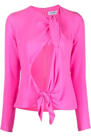 The Attico Zelda blus med knytning