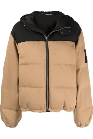 Alexander Wang Puffjacka med logotypmärke