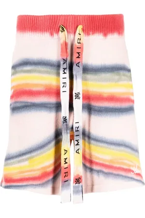 AMIRI Batikmönstrade mjukisshorts