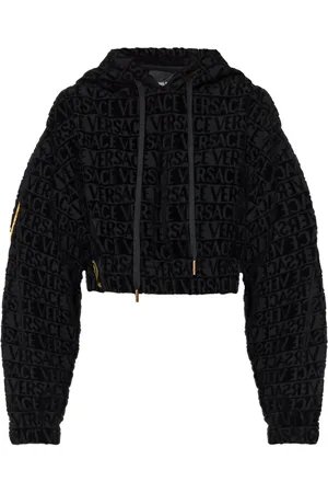 VERSACE I Love Baroque croppad hoodie