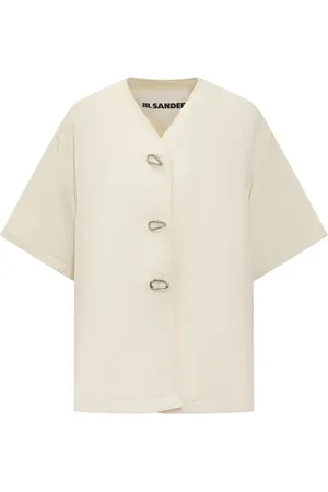 Jil Sander Jacka med knäppning