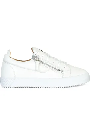 Giuseppe Zanotti Frankie låga sneakers med dragkedja