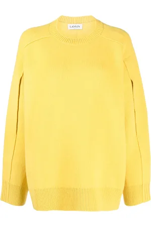 Lanvin Stickad tröja med cape