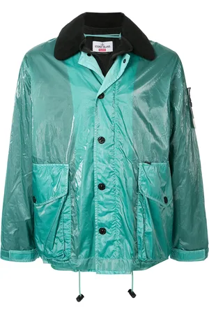 Supreme X Stone Island SS19 tunn jacka